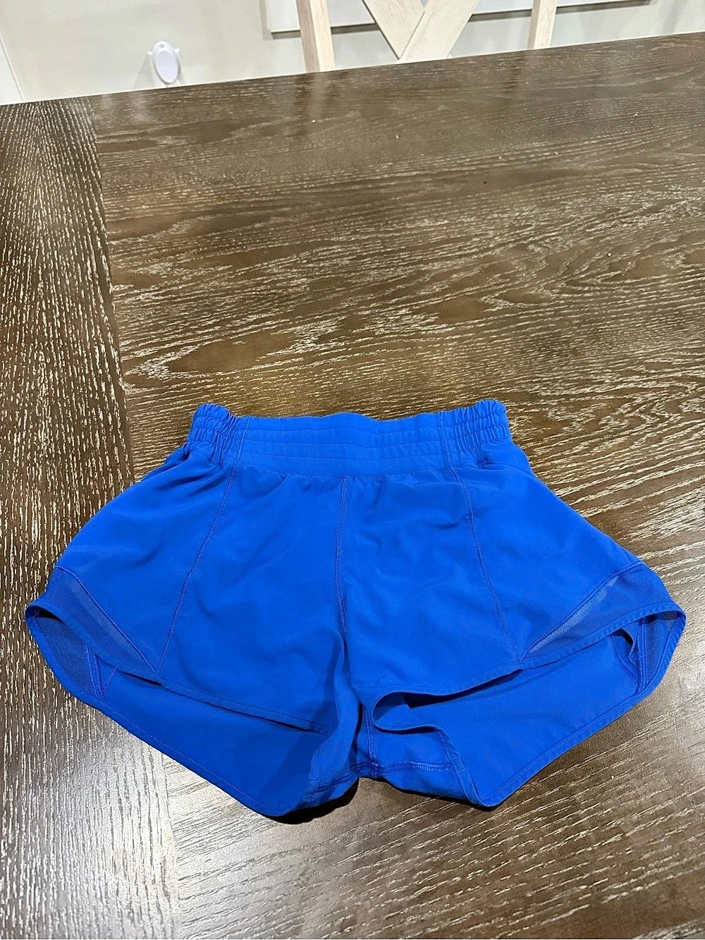 Lululemon Hotty Hot High-Rise Lined Short 2.5" Blue Size 4